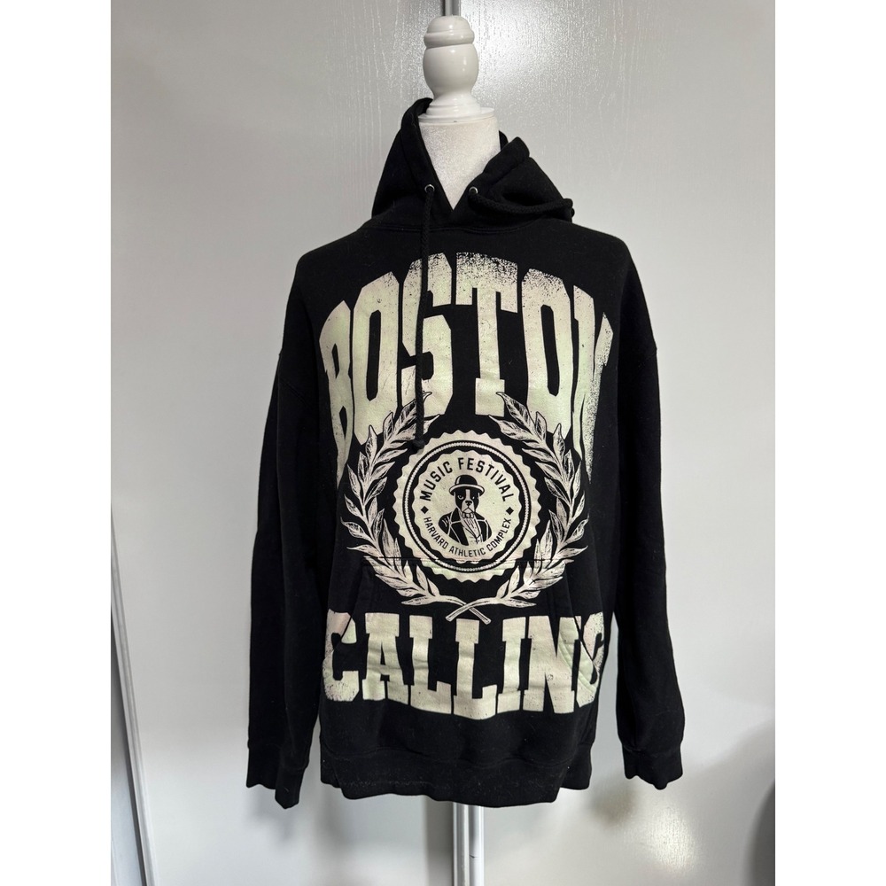 Boston Calling Music Festival 2025 Lineup Hoodie Black Large Independent Trading